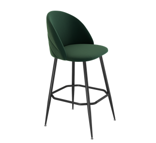 Барный стул SHT-ST35-2 / SHT-S148 (лиственно-зеленый/черный муар) в Вологде