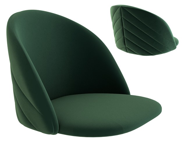 Барный стул SHT-ST35-2 / SHT-S92 (лиственно-зеленый/браш.коричневый/черный муар) в Вологде - изображение 1