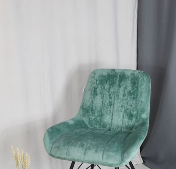 Барный стул SHT-ST37 / SHT-S148 (зеленый чай/черный муар) в Вологде - изображение 9
