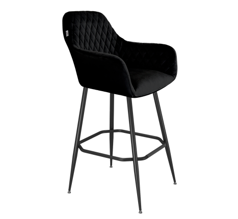 Барный стул SHT-ST38 / SHT-S148 (ночное затмение/черный муар) в Вологде - изображение