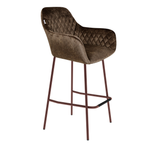 Барный стул SHT-ST38 / SHT-S29P (кофейный трюфель/медный металлик) в Вологде