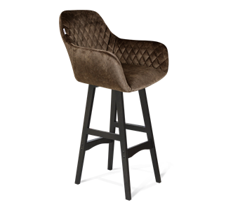 Барный стул SHT-ST38 / SHT-S65 (кофейный трюфель/венге) в Вологде - предосмотр