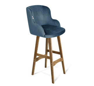 Барный стул SHT-ST39 / SHT-S65 (тихий океан/дуб брашированный коричневый) в Вологде - предосмотр