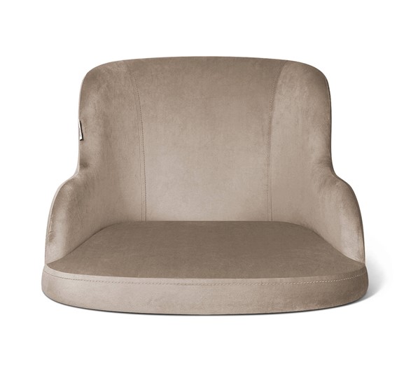 Барный стул SHT-ST39 / SHT-S92 (латте/браш.коричневый/черный муар) в Вологде - изображение 2