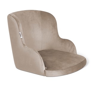 Барный стул SHT-ST39 / SHT-S92 (латте/браш.коричневый/черный муар) в Вологде - предосмотр 1