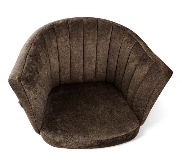 Барный стул SHT-ST42-1 / SHT-S92 (кофейный трюфель/браш.коричневый/черный муар) в Вологде - изображение 4