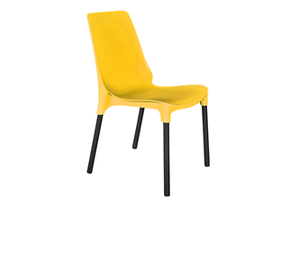 Обеденный стул SHT-ST75/S424 (желтый ral1021/черный муар) в Вологде