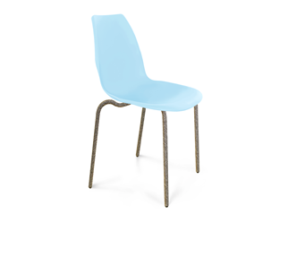 Обеденный стул SHT-ST29/S30 (пастельно-голубой/коричневый сахар) в Вологде - предосмотр