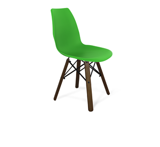 Обеденный стул SHT-ST29/S70 (зеленый ral 6018/темный орех/черный) в Вологде - предосмотр