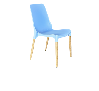 Обеденный стул SHT-ST75/S424-C (голубой/светлый орех) в Вологде