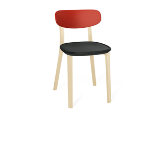 Кухонный стул SHT-ST85-2/SB85-2/S85 (красный/черный/бежевый ral1013) в Вологде