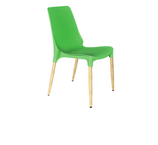 Обеденный стул SHT-ST75/S424-С (зеленый/светлый орех) в Вологде