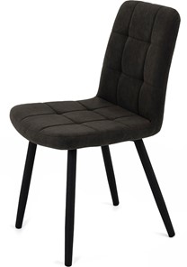 Кухонный стул Абсент NEW, ноги черные круглые XL (R32)/велюр T190 Горький шоколад в Вологде - предосмотр
