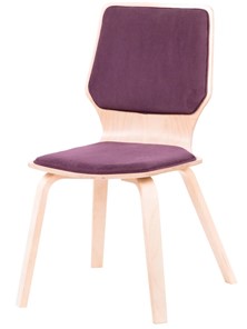 Обеденный стул Бертран (лиловый, береза белая) в Вологде - предосмотр