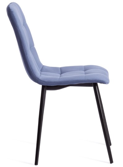 Обеденный стул CHILLY MAX 45х54х90 серо-голубой/черный арт.20032 в Вологде - изображение 1