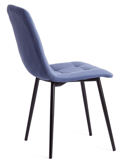 Обеденный стул CHILLY MAX 45х54х90 серо-голубой/черный арт.20032 в Вологде - изображение 2