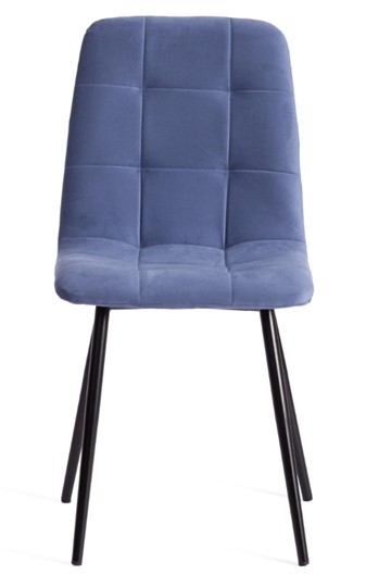 Обеденный стул CHILLY MAX 45х54х90 серо-голубой/черный арт.20032 в Вологде - изображение 4