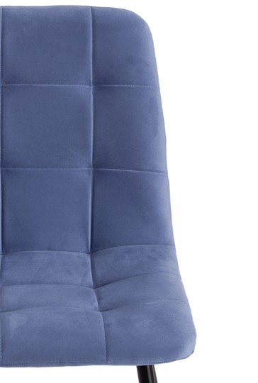 Обеденный стул CHILLY MAX 45х54х90 серо-голубой/черный арт.20032 в Вологде - изображение 5