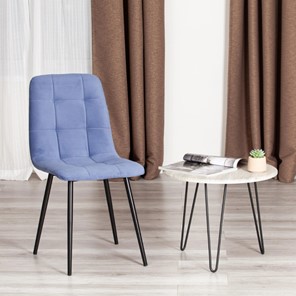 Обеденный стул CHILLY MAX 45х54х90 серо-голубой/черный арт.20032 в Вологде - предосмотр 9