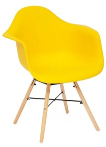 Кресло CINDY (EAMES) (mod. 919) 60х62х79 желтый арт.19048 в Вологде