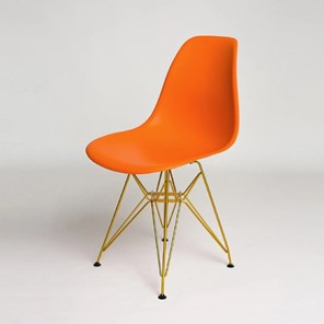 Кухонный стул DSL 110 Gold (оранжевый) в Вологде - предосмотр