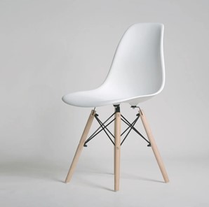 Обеденный стул derstuhl DSL 110 Wood (белый) в Вологде