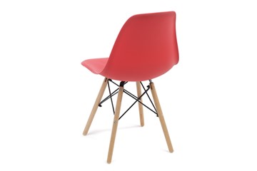 Обеденный стул DSL 110 Wood (красный) в Вологде - предосмотр 1