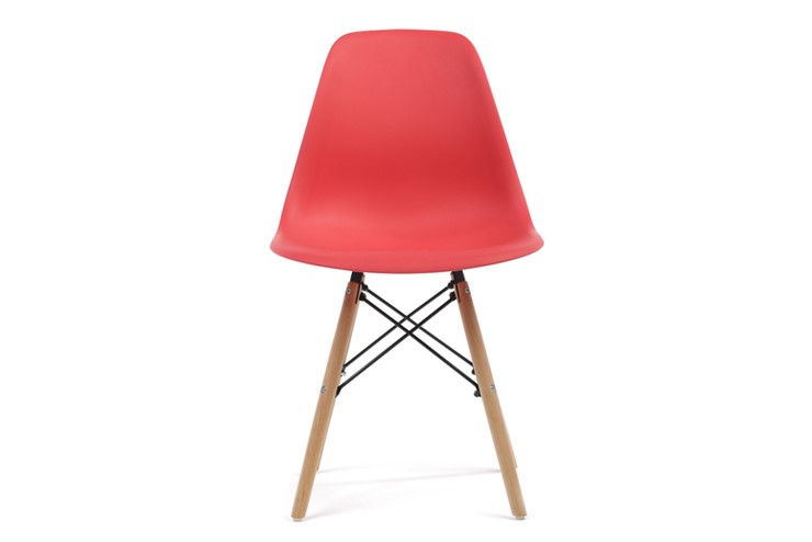 Обеденный стул DSL 110 Wood (красный) в Вологде - изображение 2