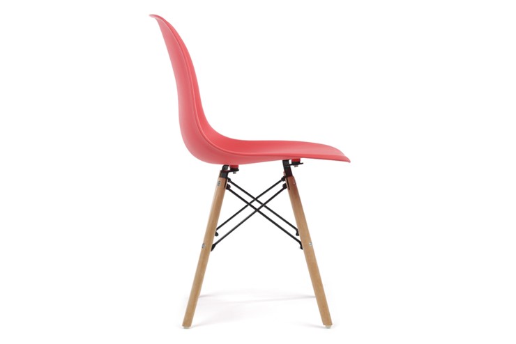 Обеденный стул DSL 110 Wood (красный) в Вологде - изображение 3