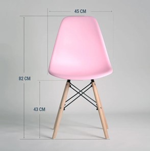 Обеденный стул DSL 110 Wood (розовый) в Вологде - предосмотр 1