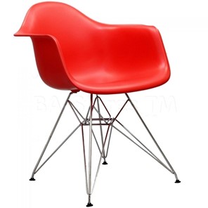 Обеденный стул DSL 330 Chrom (красный) в Вологде