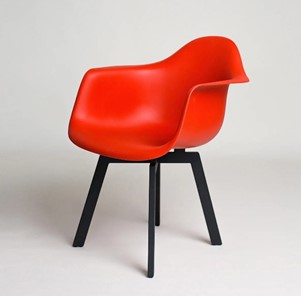 Кухонный стул DSL 330 Grand Black (Красный) в Вологде - предосмотр