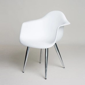 Обеденный стул DSL 330 Milan (Белый) в Вологде