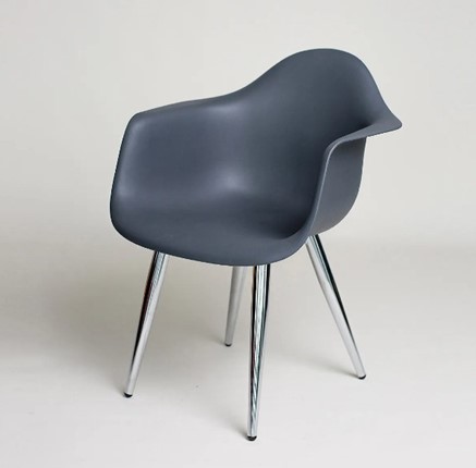 Обеденный стул DSL 330 Milan (Темно-серый) в Вологде - изображение