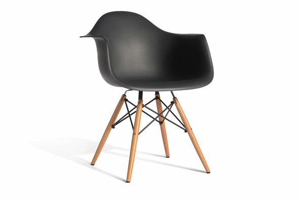 Обеденный стул DSL 330 Wood (черный) в Вологде - изображение