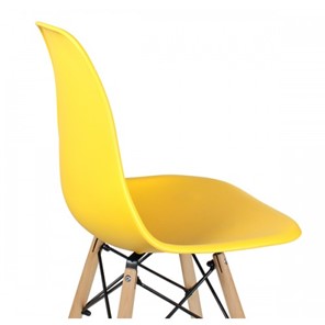 Обеденный стул EAMES DSW WX-503 PP-пластик желтый в Вологде - предосмотр 4