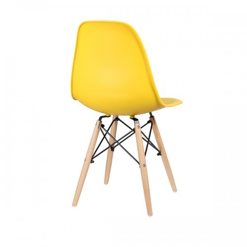 Обеденный стул EAMES DSW WX-503 PP-пластик желтый в Вологде - изображение 5