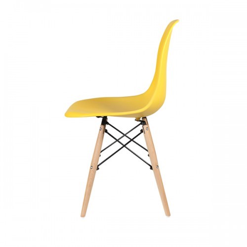 Обеденный стул EAMES DSW WX-503 PP-пластик желтый в Вологде - изображение 8