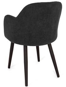 Обеденный стул Эспрессо-1, ноги черные круглые XXL (R38)/велюр T190 Горький шоколад в Вологде - предосмотр 4