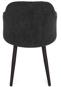 Обеденный стул Эспрессо-1, ноги черные круглые XXL (R38)/велюр T190 Горький шоколад в Вологде - предосмотр 5