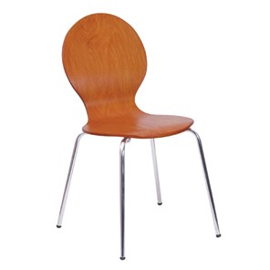Кухонный стул Kelly wood chrome 450030-1X в Вологде