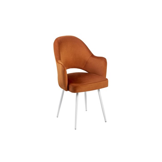 Обеденный стул Клео Грэйс, ножки Белый в Вологде - изображение 1
