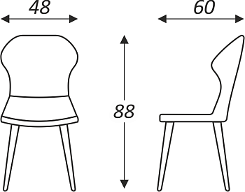 Обеденный стул Марио (Аквамарин Т179/ноги белые) в Вологде - изображение 5