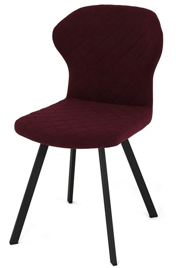 Обеденный стул Марио (Бордо Т175/ноги черные) в Вологде - изображение 2