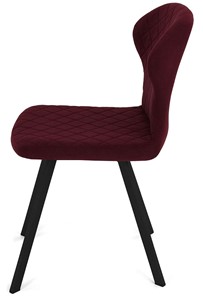 Обеденный стул Марио (Бордо Т175/ноги черные) в Вологде - предосмотр 3