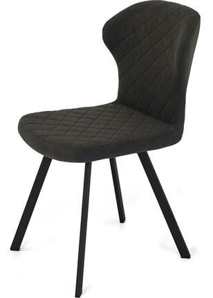 Обеденный стул Марио (Горький шоколад Т190/ноги черные) в Вологде - изображение