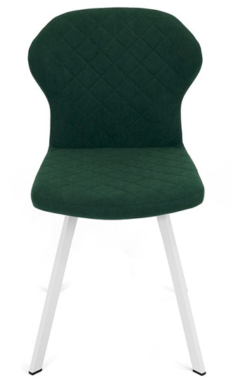 Обеденный стул Марио (Изумрудный Т189/ноги белые) в Вологде - изображение 1