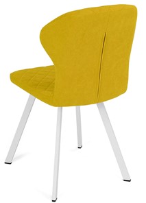 Обеденный стул Марио (Желтый Т182/ноги белые) в Вологде - предосмотр 2
