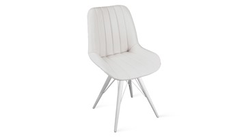 Обеденный стул Марвел Исп. 2 К3 (Белый матовый/Кож.зам Polo White) в Вологде