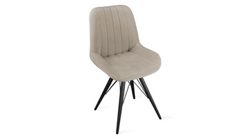 Обеденный стул Марвел Исп. 2 К3 (Черный муар/Велюр Confetti Smoke) в Вологде